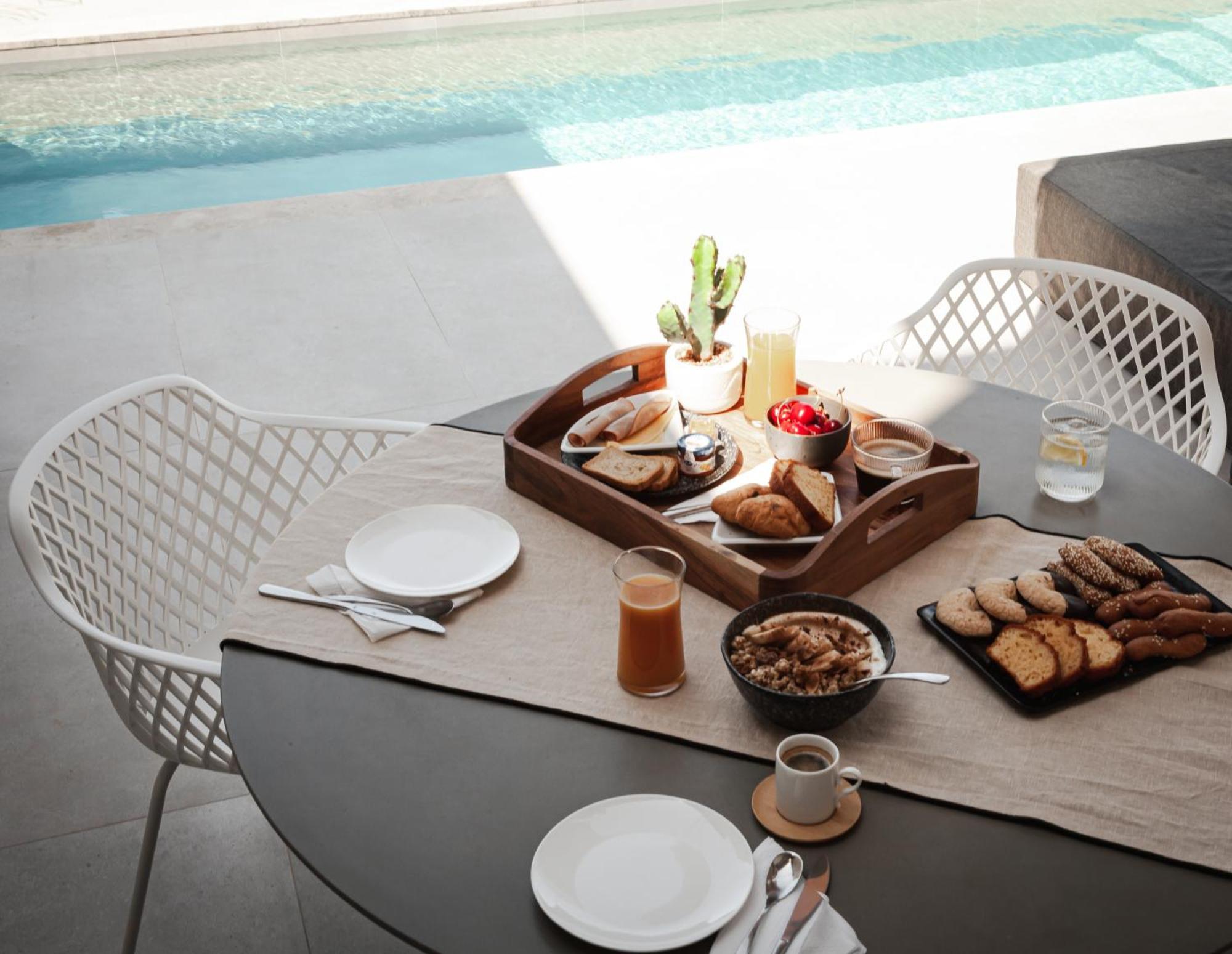Orama Luxury Suite 3 Bedrooms With Private Pool 헐소니소스 외부 사진