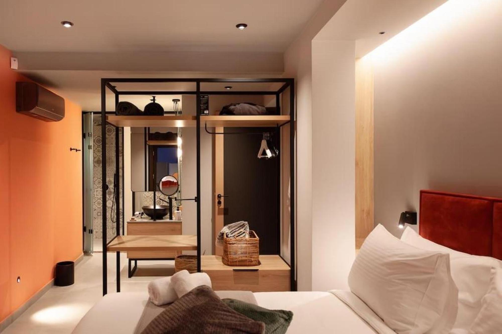 Orama Luxury Suite 3 Bedrooms With Private Pool 헐소니소스 외부 사진