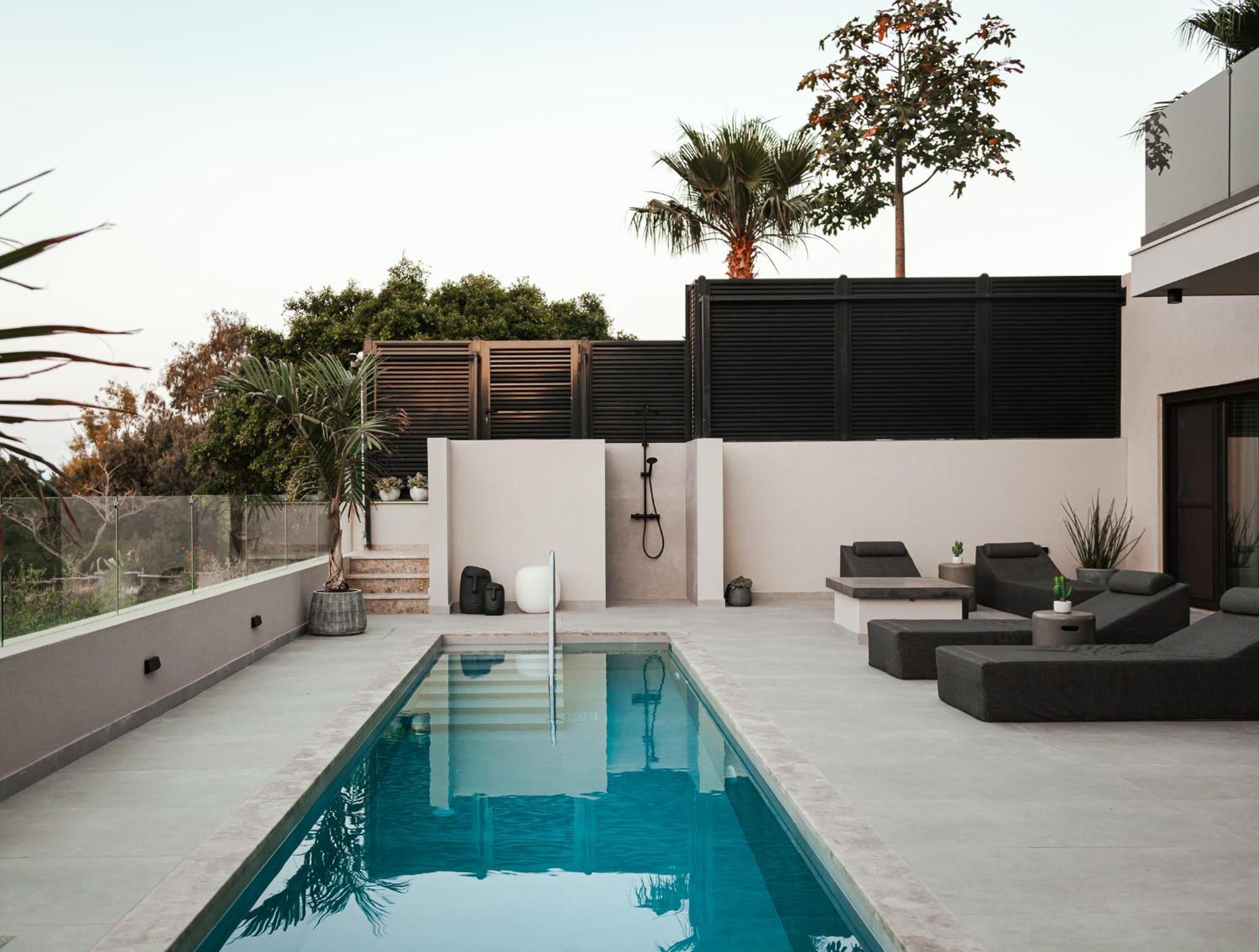 Orama Luxury Suite 3 Bedrooms With Private Pool 헐소니소스 외부 사진