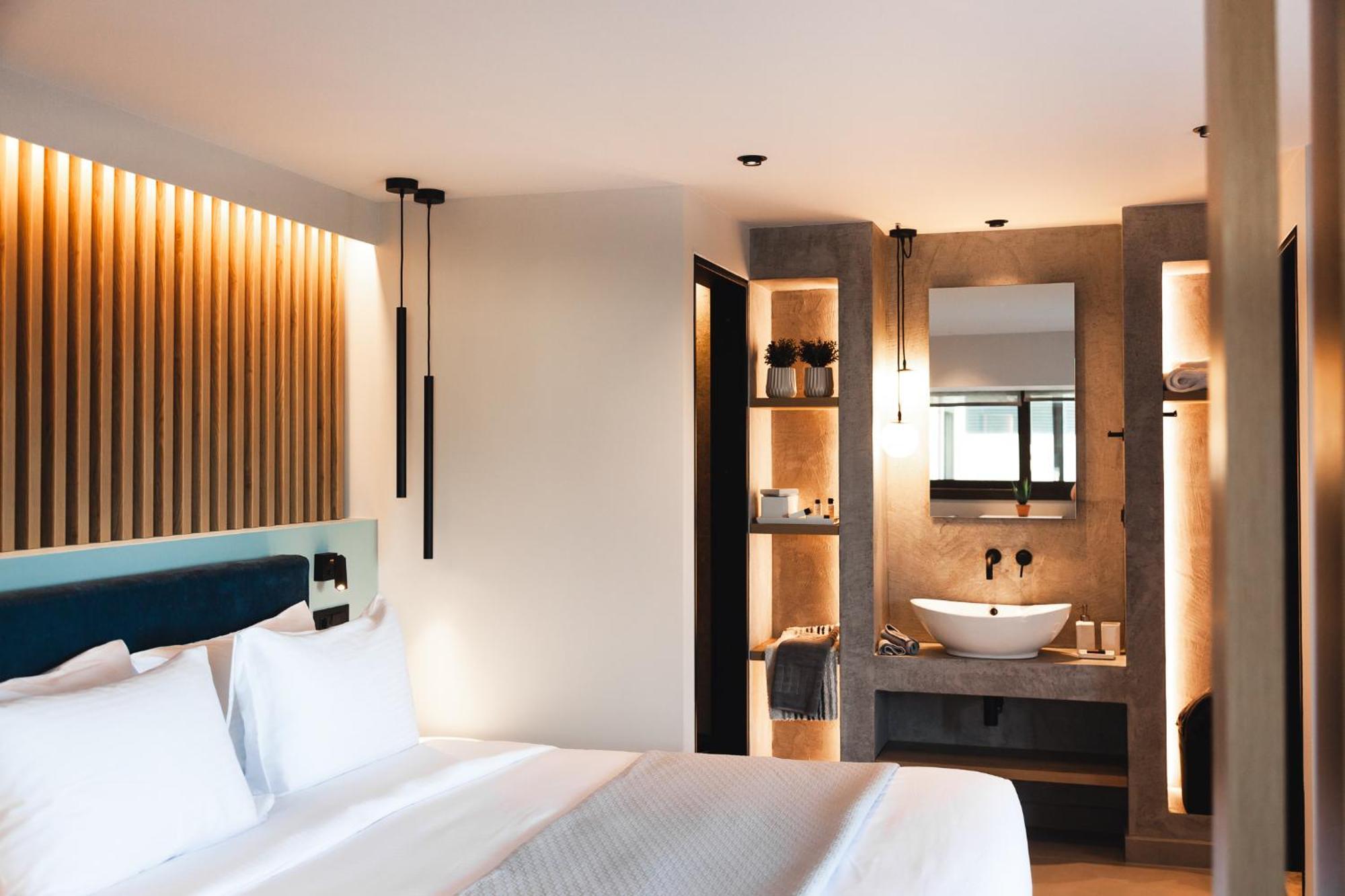 Orama Luxury Suite 3 Bedrooms With Private Pool 헐소니소스 외부 사진
